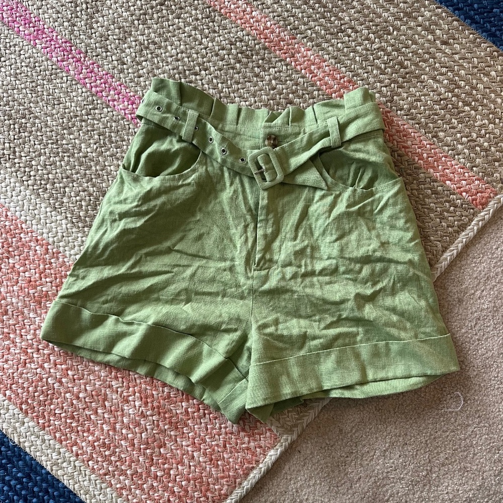 Song of Style green shorts - $6 special!